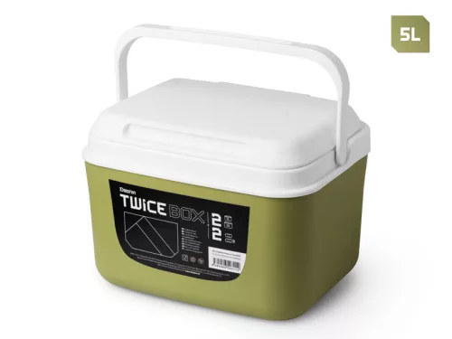 Delphin TwiceBOX 2in1 hűtőláda szett 5l +13l / 2x400ml