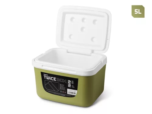 Delphin TwiceBOX 2in1 hűtőláda szett 5l +13l / 2x400ml