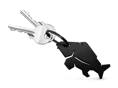 Delphin CARPENER Sörnyitós kulcstartó Fekete