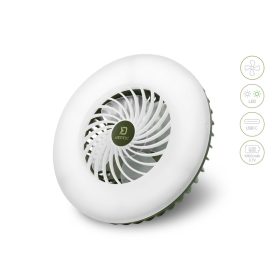   Delphin Ventix Ventilátor világítással 7W/4400mAh 4400 mAh