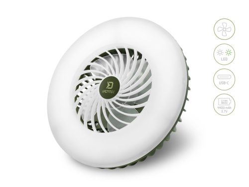 Delphin Ventix Ventilátor világítással 7W/4400mAh 4400 mAh