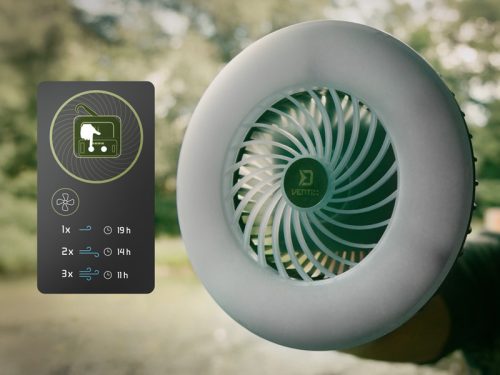 Delphin Ventix Ventilátor világítással 7W/4400mAh 4400 mAh