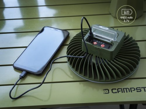 Delphin Ventix Ventilátor világítással 7W/4400mAh 4400 mAh