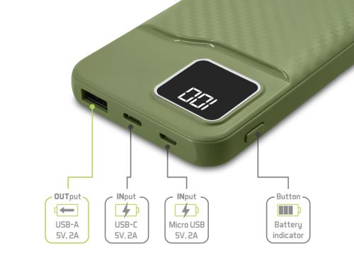 Powerbank Delphin StoraX / 10 000 mAh 10 000 mAh