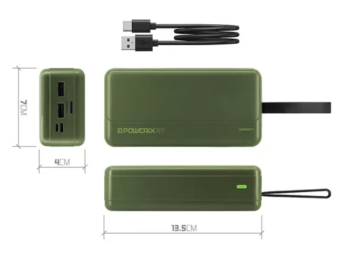 Powerbank Delphin PoweriX / 27 000 mAh 27 000 mAh