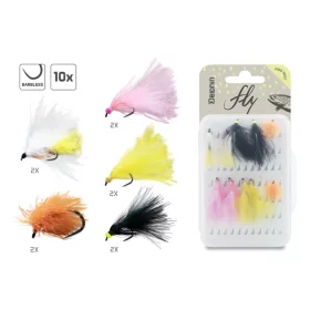 Delphin FLY Műlégy készlet / 10 db Pond trout