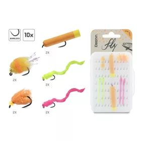 Delphin FLY Műlégy készlet / 10 db Bung trout