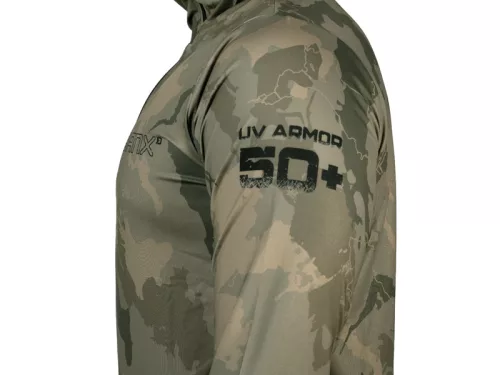 Delphin UV ARMOR 50+ Kapucnis hosszúujjú póló Banx M