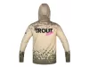 Delphin UV ARMOR 50+ Kapucnis hosszúujjú póló Trout M