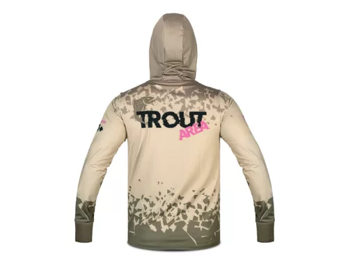Delphin UV ARMOR 50+ Kapucnis hosszúujjú póló Trout M