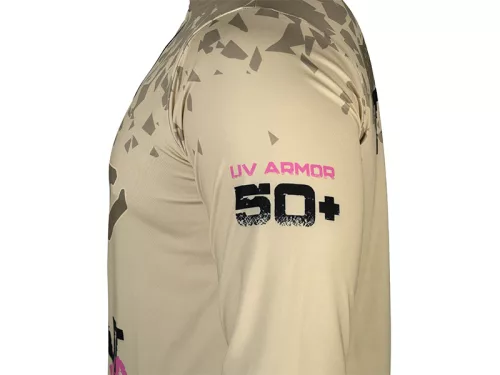Delphin UV ARMOR 50+ Kapucnis hosszúujjú póló Trout M