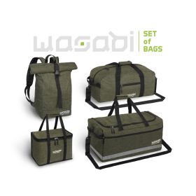WASABI SET tašiek CarryMID + CarryBIG + Coolbag + Rucksack