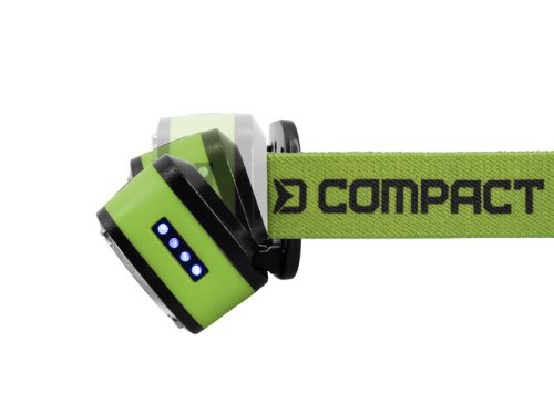 Delphin COMPACT fejlámpa 3W/120lm/1200mAh