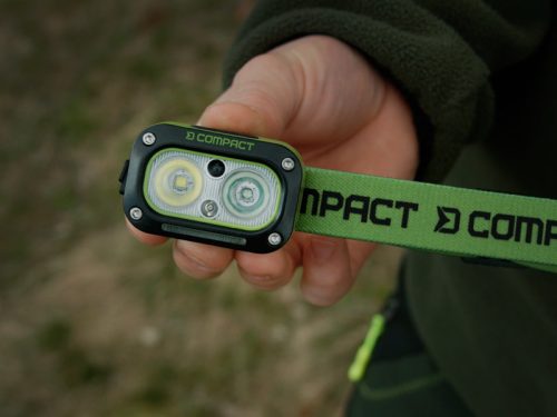 Delphin COMPACT fejlámpa 3W/120lm/1200mAh