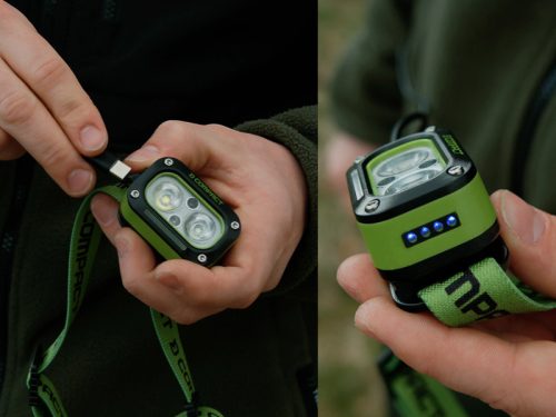 Delphin COMPACT fejlámpa 3W/120lm/1200mAh