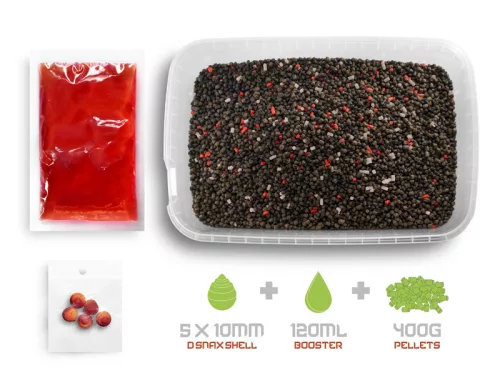 Pellet box Delphin Reaxe READY&GO Lazac–Rák / 400g