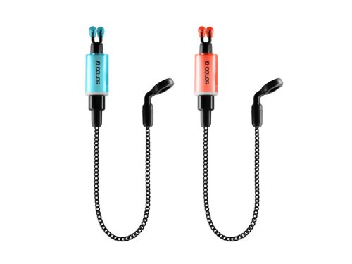 Delphin COLOR láncos kapásjelző szett / 2 db zöld + sárga