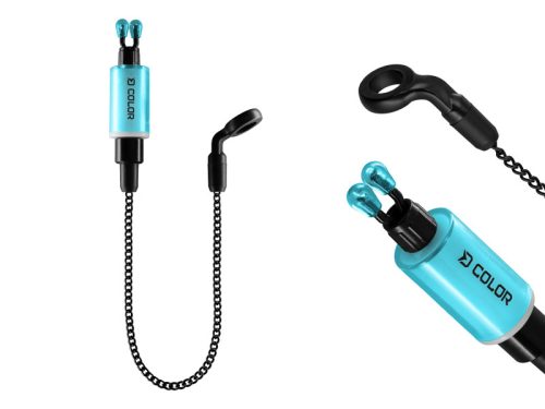 Delphin COLOR láncos kapásjelző szett / 2 db zöld + sárga