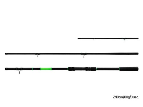 Delphin WASABI Feeder NXT 240cm/80g/3 rész