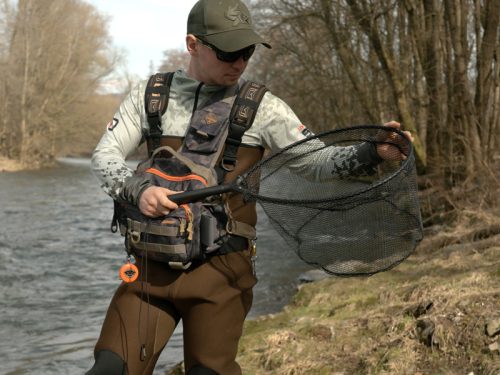 Delphin SHORX Pergető merítőháló 45x35cm