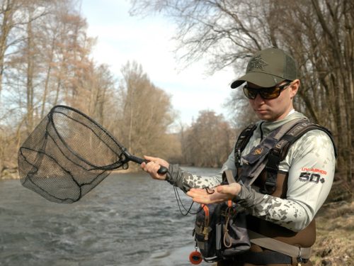 Delphin SHORX Pergető merítőháló 45x35cm