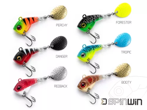 Delphin SpinWIN Tail spinner műcsali 7,5g/FORESTER
