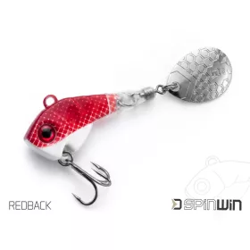 Delphin SpinWIN Tail spinner műcsali 12g/REDBACK