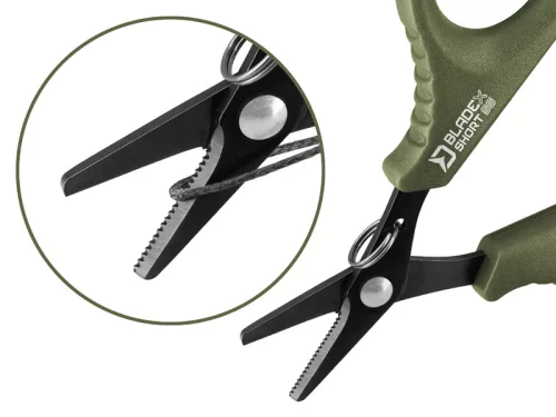 Delphin BladeX Short SS fogazott horgászolló 9,5 cm