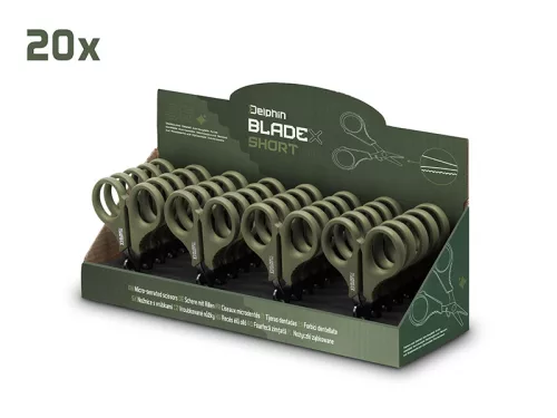 Delphin BladeX Short SS fogazott horgászolló 9,5 cm