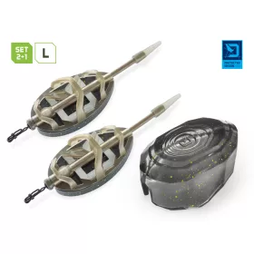   Delphin Method QUIX Reaxe Feeder Szett töltőszerszámmal 2+1 L 40g