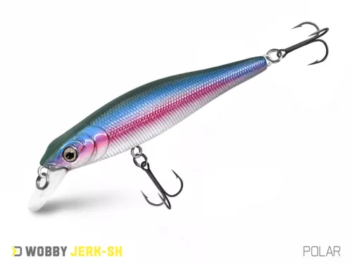 Wobbler Delphin WOBBY JERK-SH 6,5g/8cm/Susp./RAINBO