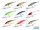 Wobbler Delphin WOBBY JERK-DP 12,5g/9cm/Susp./RAINBO