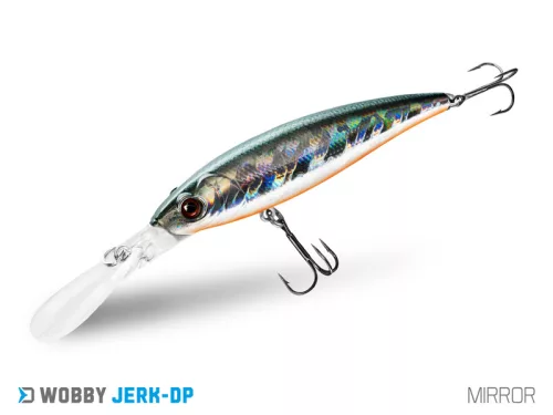 Wobbler Delphin WOBBY JERK-DP 12,5g/9cm/Susp./RAINBO