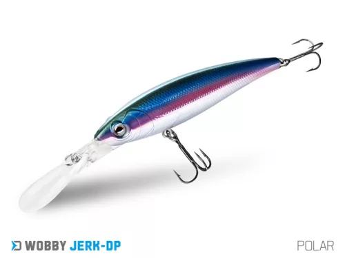Wobbler Delphin WOBBY JERK-DP 12,5g/9cm/Susp./RAINBO