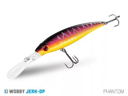 Wobbler Delphin WOBBY JERK-DP 12,5g/9cm/Susp./RAINBO