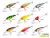 Wobbler Delphin WOBBY CRANK-DP 12g/7cm/Float./MIRROR