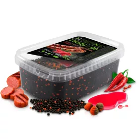   Pellet box Delphin Reaxe READY&GO Fr. kolbász–Chili/400g+120ml booster+10mm waft