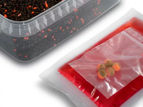 Pellet box Delphin Reaxe READY&GO Fr. kolbász–Chili/400g+120ml booster+10mm waft