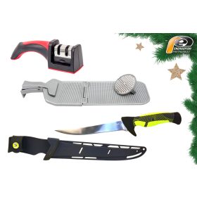 KARÁCSONYI PREMIUM FILÉZŐ SZETT MUSTAD KÉSSEL