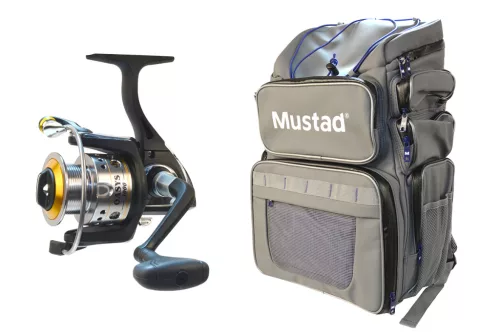 MUSTAD GAME TIME HÁTIZSÁK AJÁNDÉK RYOBI ORSÓVAL