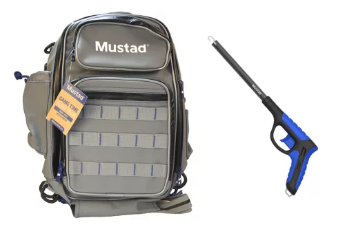 MUSTAD PERGETŐ OLDALTÁSKA AJÁNDÉK PROFI FOGÓVAL