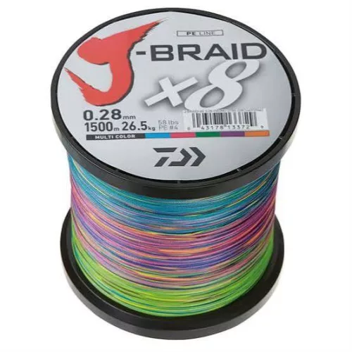 DAIWA J-Braid X8 0.28mm-1500m multi c