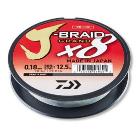 DAIWA J-Braid Grand X8 0.16mm-135m Gray-Light
