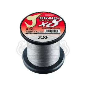 DAIWA J-Braid Grand X8 0.20mm-2700m Gray-Light