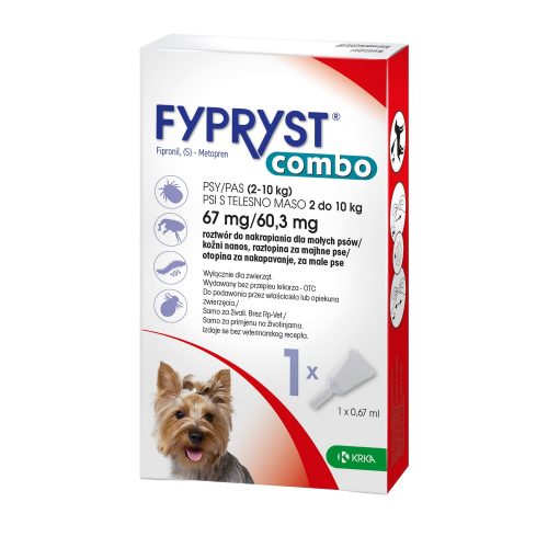 FYPRYST COMBO SPOT-ON DOG 2-10KG, S