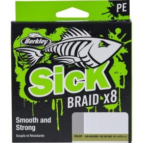   BERKLEY SICK BRAID MOSS GREEN FONOTT ZSINÓR 150M 0,23MM 23,6KG