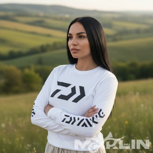 DAIWA D-Vec LS Shirt White #XXL