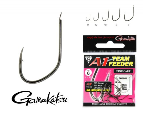 GAMAKATSU A1 Team Feeder Fine Carp 15/cs. 10-es  AKCIÓ -30%