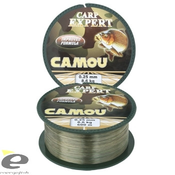 LINE CARP EXPERT, CAMOU, 600M, 0,20MM