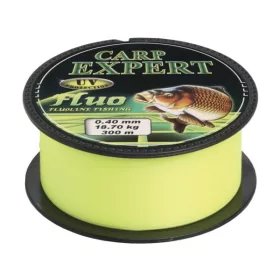 LINE CARP EXPERT UV, FLUO YELLOW, 300M, 0,25MM